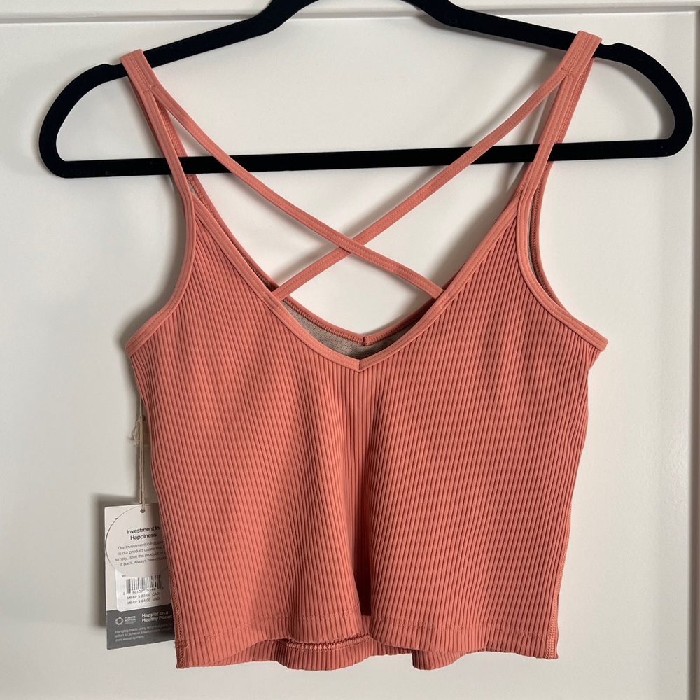 NWT Vuori Rib Crop Sz. Small